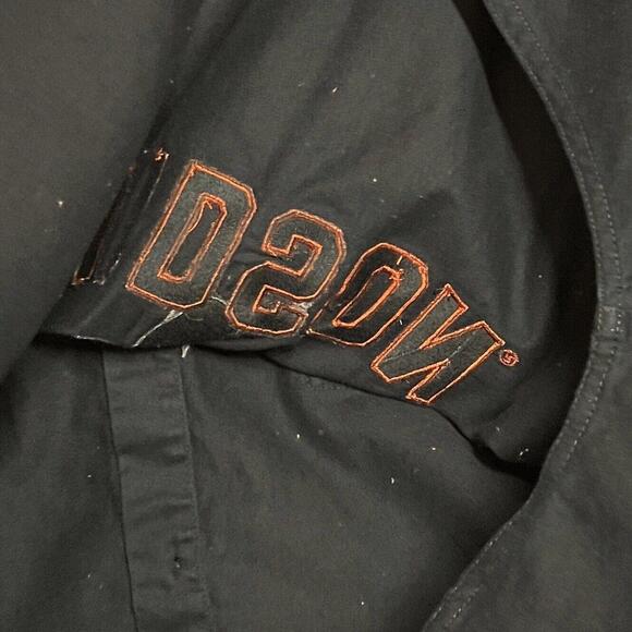 VTG 2004 Harley Davidson Button Up Shirt Embroidered HUGE Back Black Sz 3XL XXXL - Picture 3 of 13